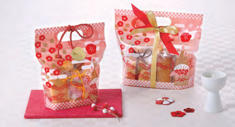 チャック付小判抜袋(迎春）のご紹介