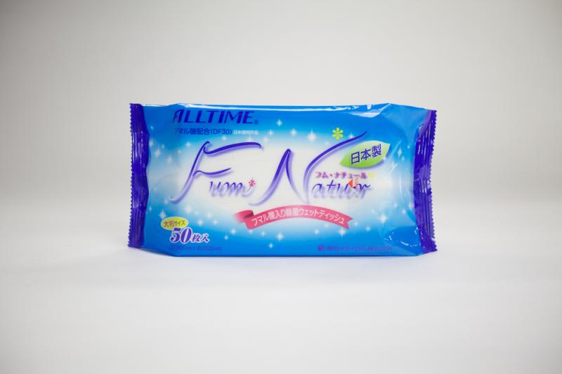 【低アルコールの自然派除菌!!】　＜除菌ウェットティッシュ＞フム・ナチュール