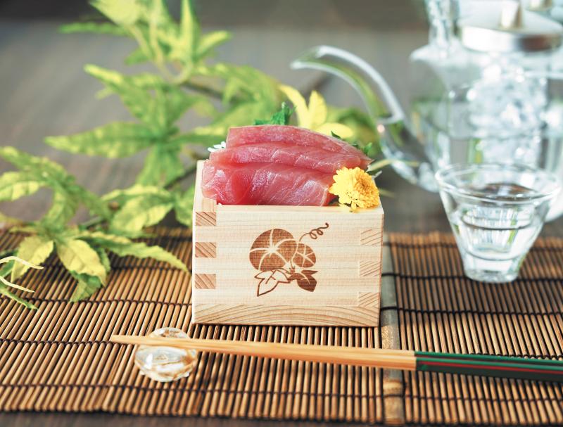 一合桝・四季(四面焼印)