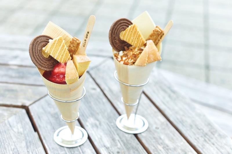 観光地で大バズリ中！　コーン型経木のご紹介