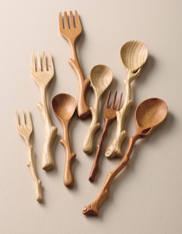 WOODENカトラリー