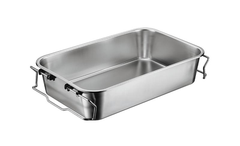 従来型運搬バットを 食品産業・HACCP導入に 貢献出来るサニタリー仕様に改良