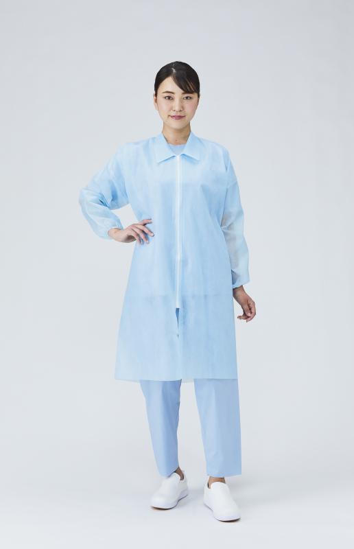 珍しい青色！工場来客者へのセキュリティ対策に！！！