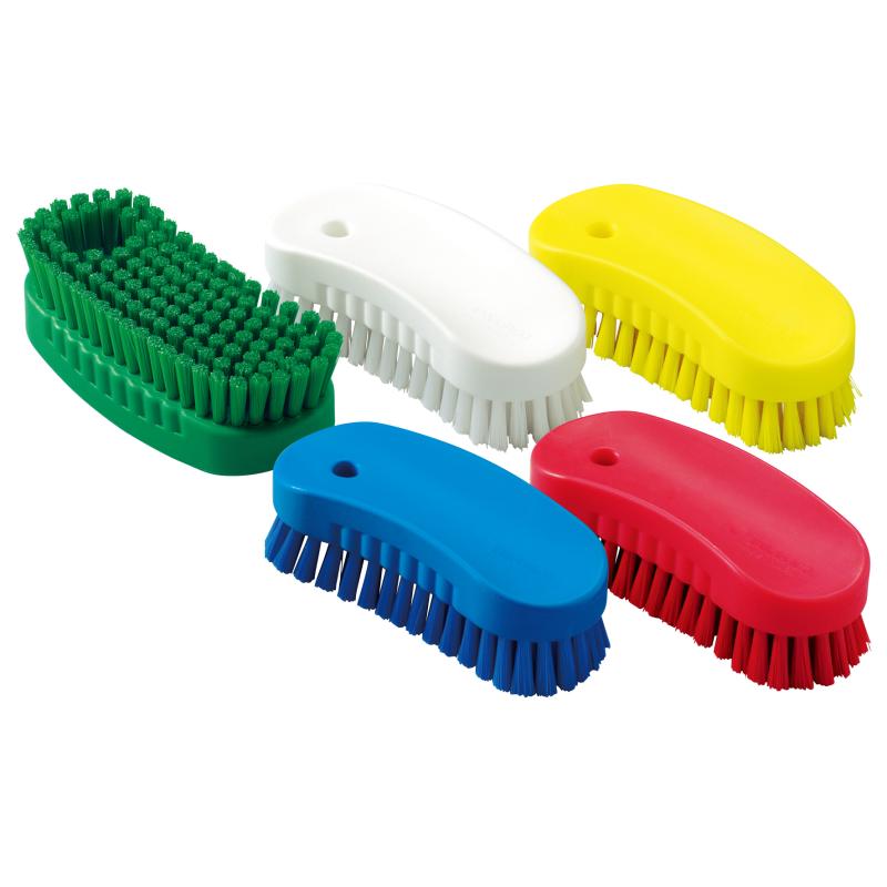 【HACCP対応清掃用品】唯一無二の差別化！ こだわりの三角繊維でトレーサビリティ向上【日本製ブラシ】