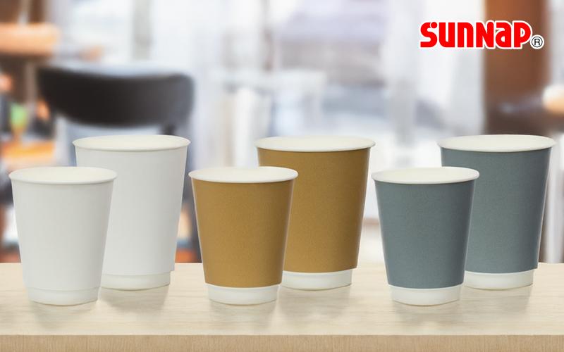 【断熱性能の高さが魅力！】おしゃれなデザインも映えるペーパーカップ、エアウォールカップシリーズ