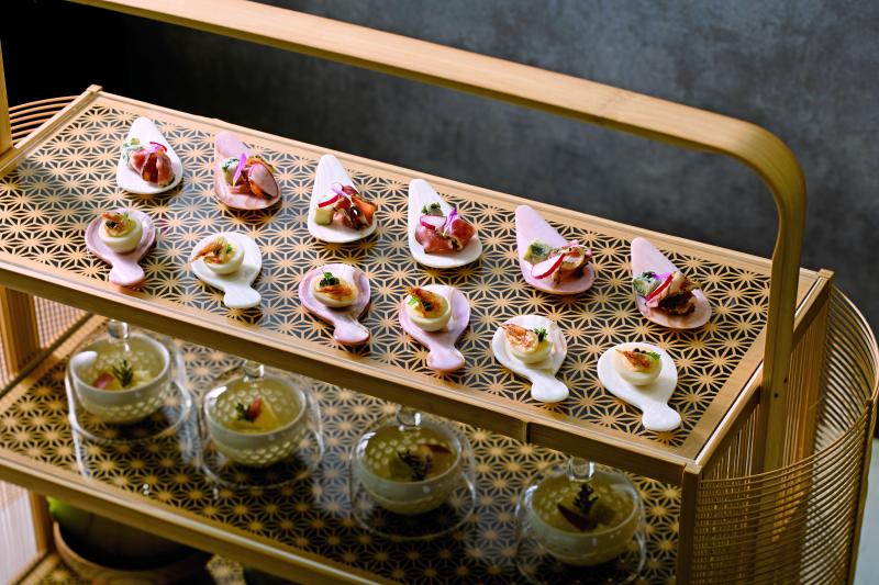 天然貝殻のアミューズスプーン