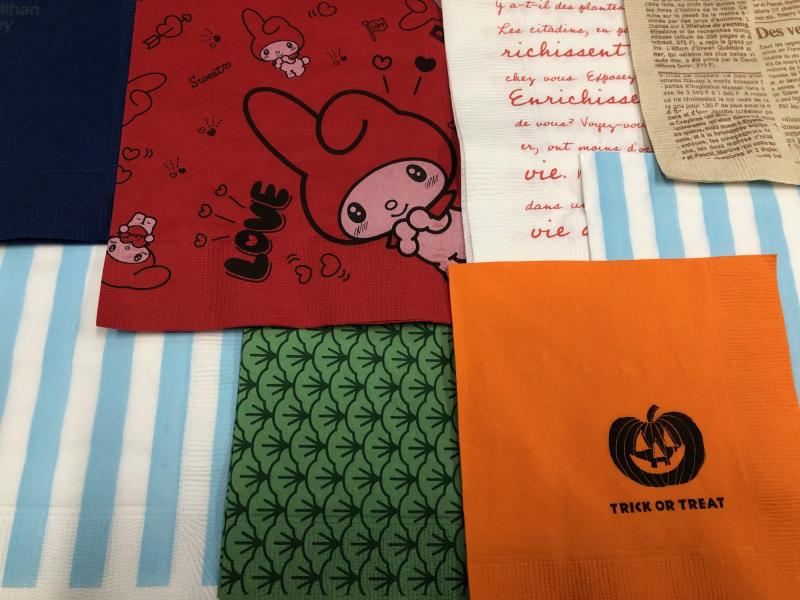 【別注対応】 オリジナルナプキンでワンランク上のおもてなしを