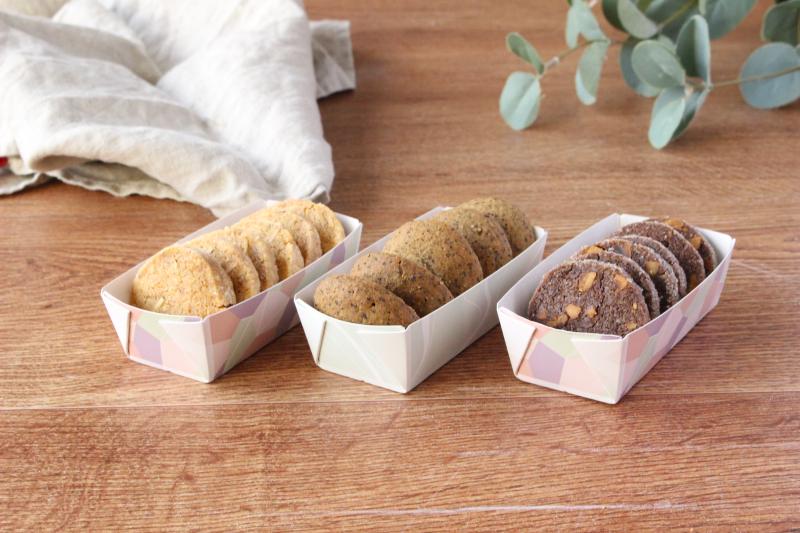【ギフト】【紙製トレー】手軽さと見栄えを両立！クッキーなどの焼き菓子におすすめのデザイントレー